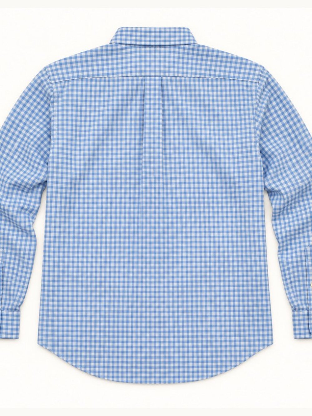 Polo Ralph Lauren Blue Yellow Check Shirt 18.5 34/35